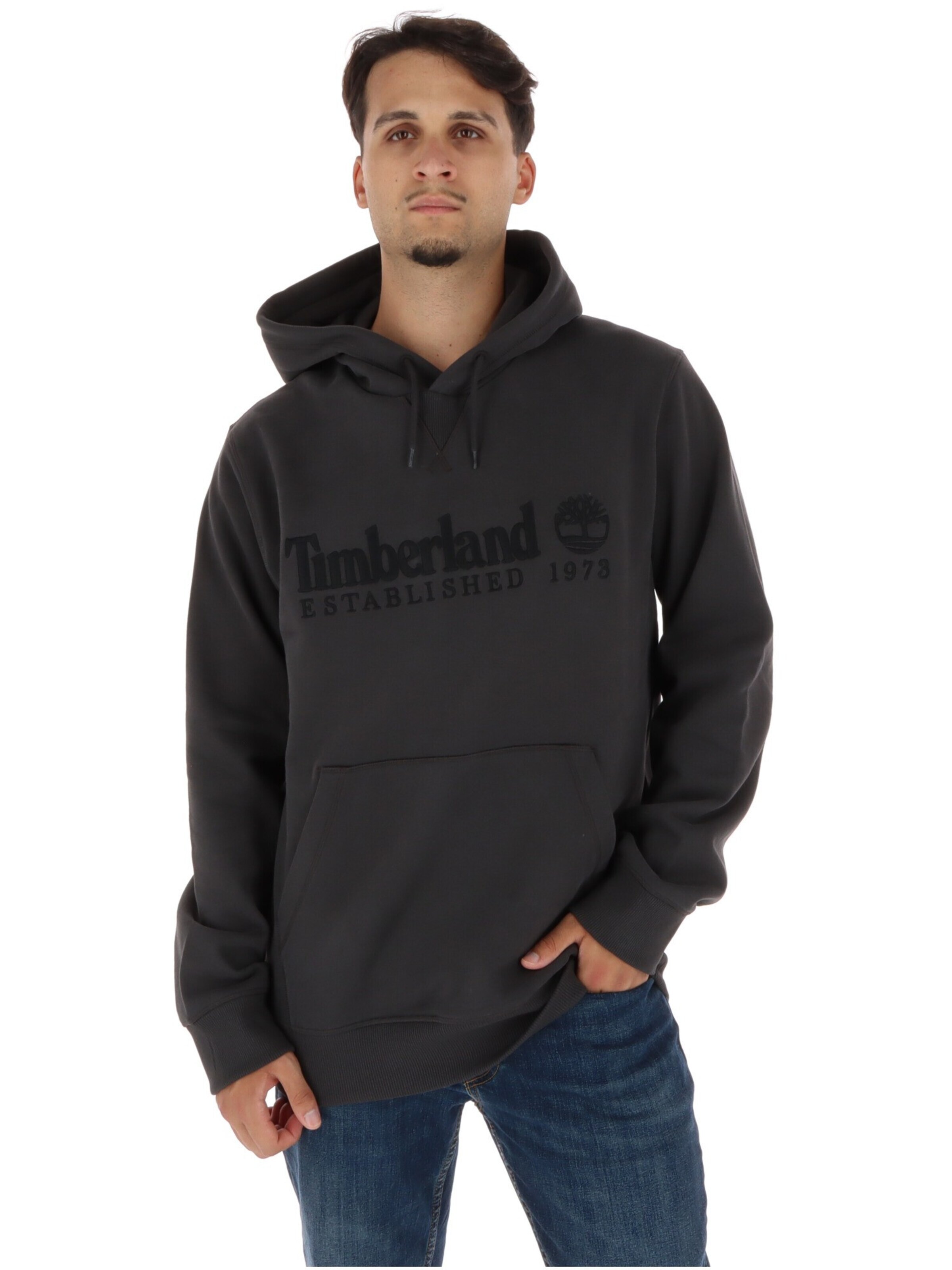 TIMBERLAND Sweatshirt‌‌‌‌‌‌‌ in Grau: Vorderseite