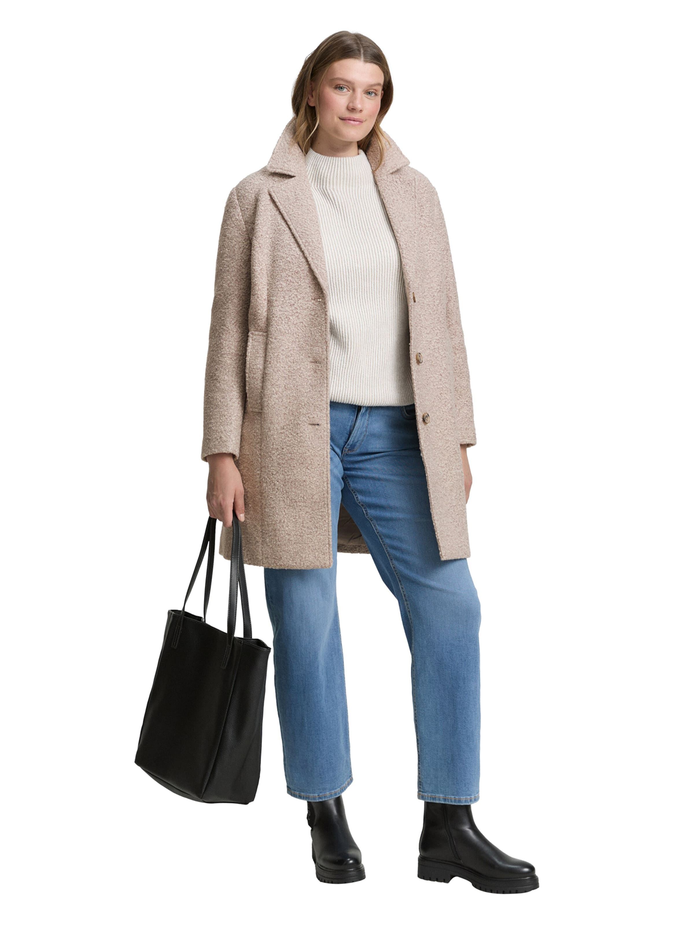 Tom Tailor Women + Ανοιξιάτικο και φθινοπωρινό παλτό σε μπεζ