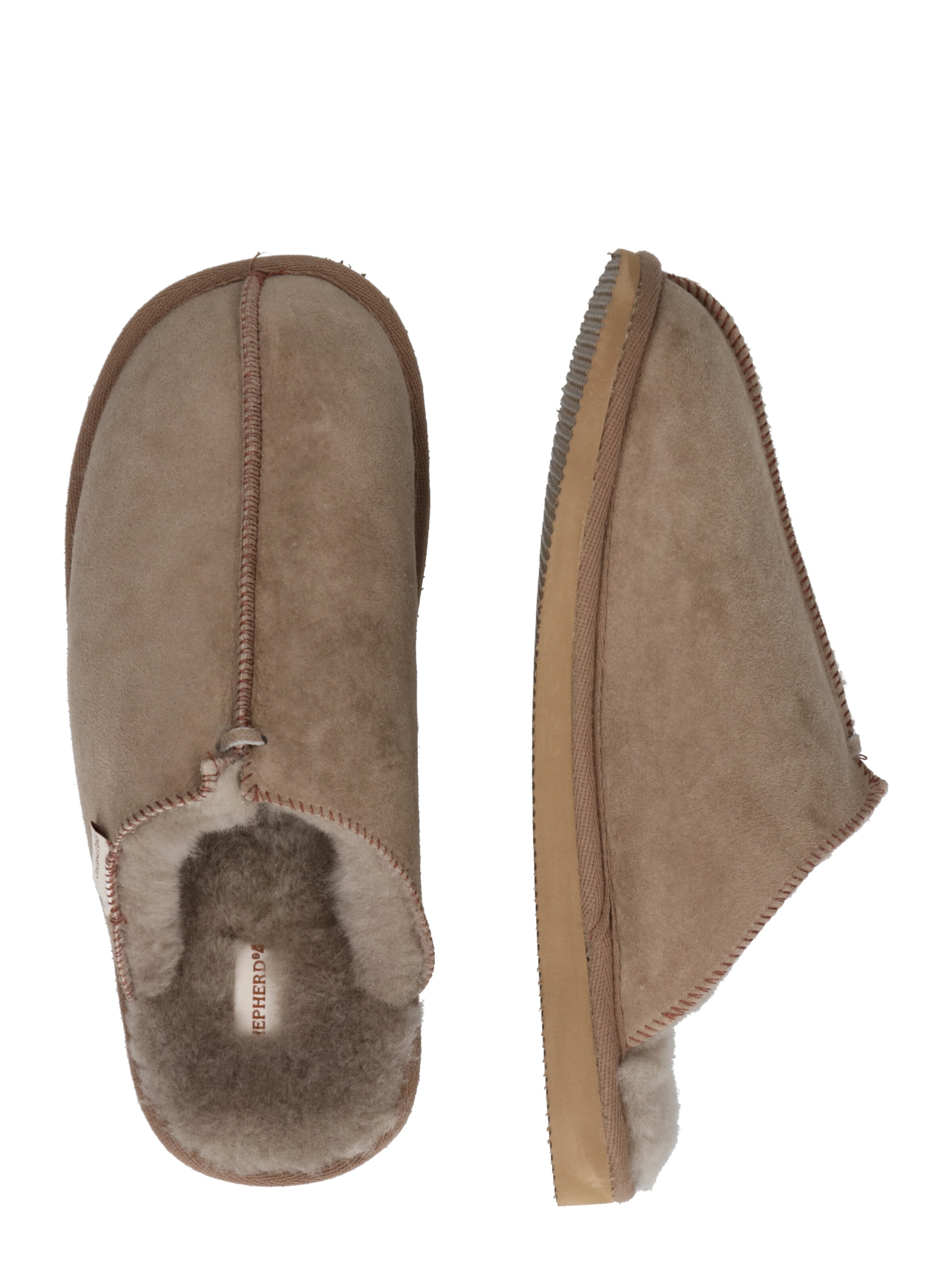 Pantoufle 'Hugo' SHEPHERD en gris