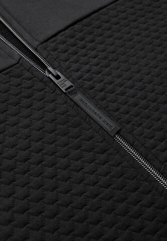 Street One MEN Zip-Up Hoodie in Black