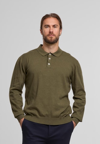 Pull-over 'INZander' INDICODE JEANS en vert : devant