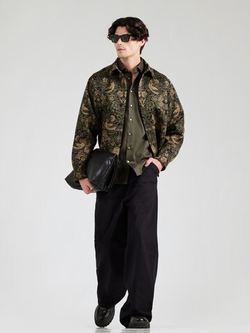 SELECTED Slim fit Button Up Shirt in Green