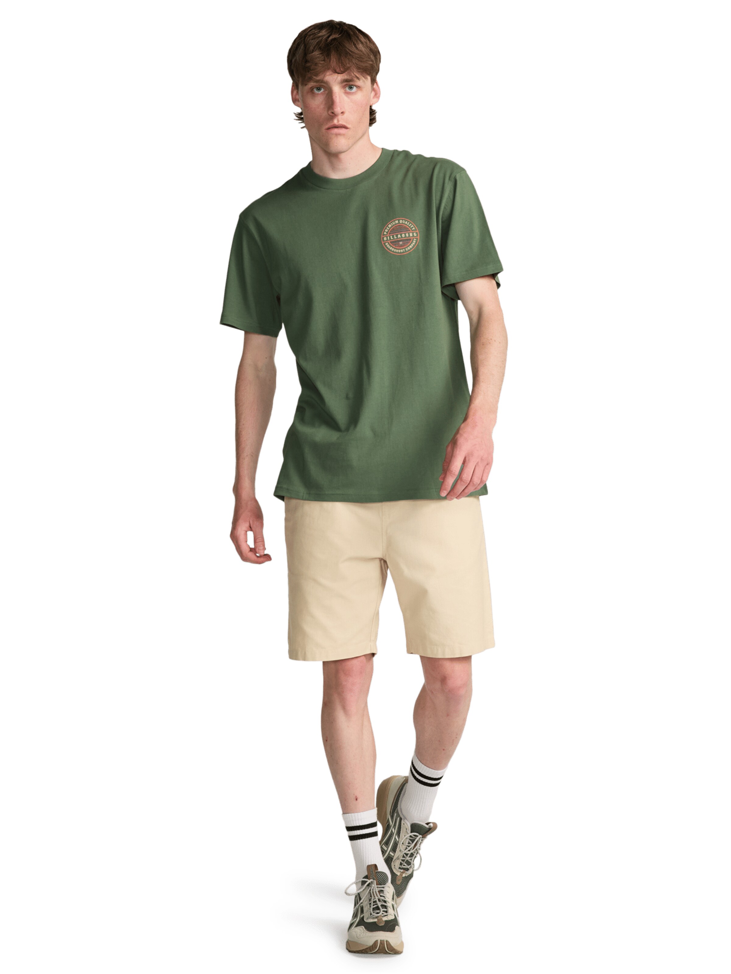 BILLABONG Regular Workout Pants 'Larry' in Beige