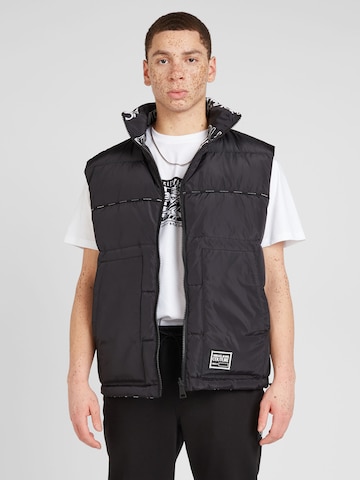 Versace Jeans Couture Bodywarmer in Zwart: voorkant