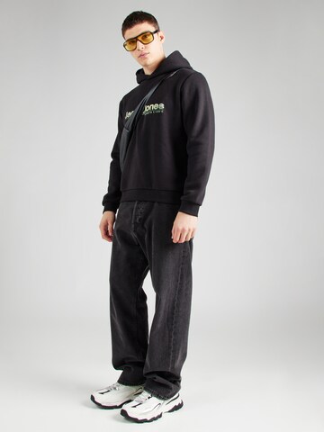 JACK & JONES Sweatshirt 'JCOPUFF' in Schwarz