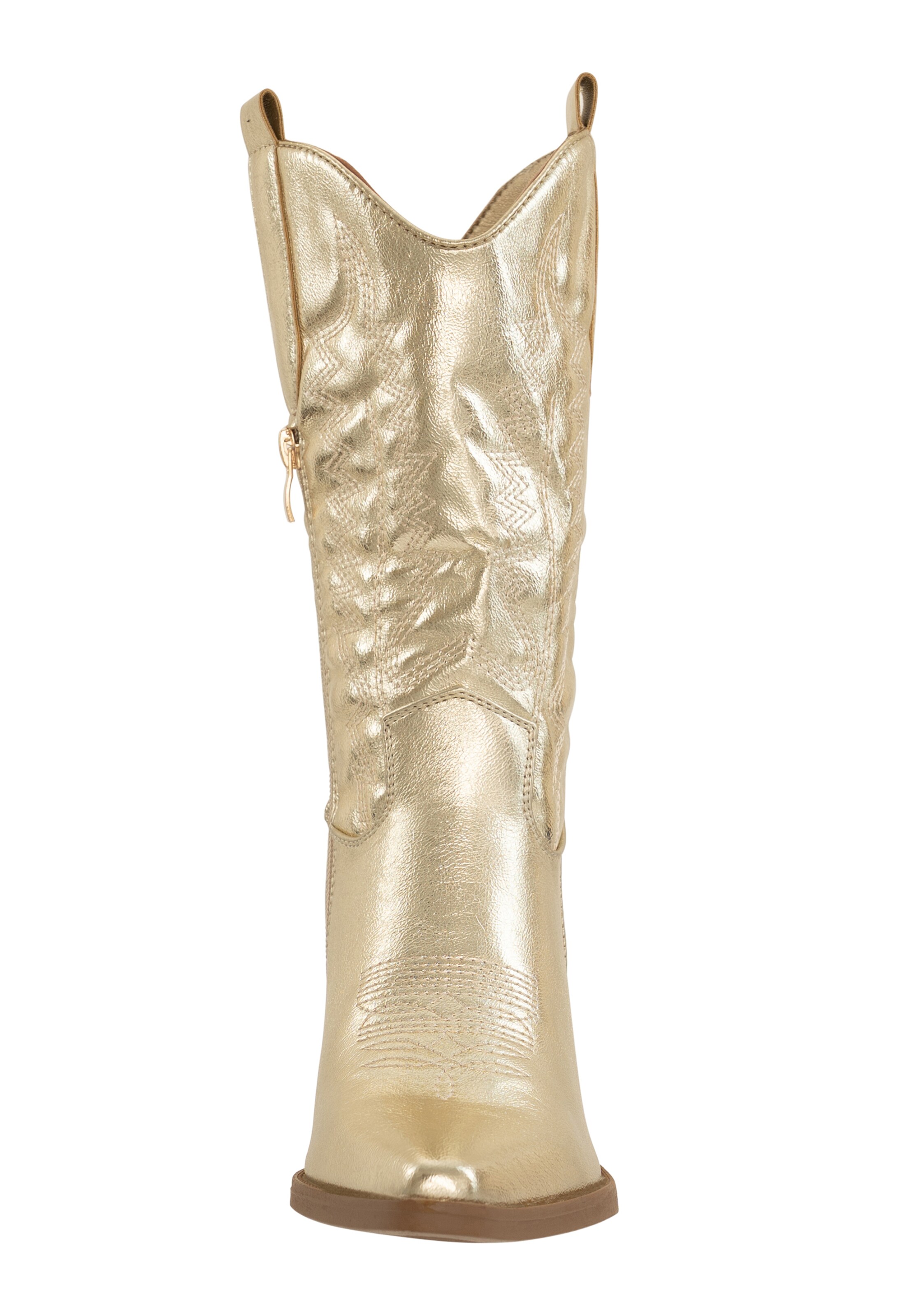 Stivale da cowboy di Elara in oro