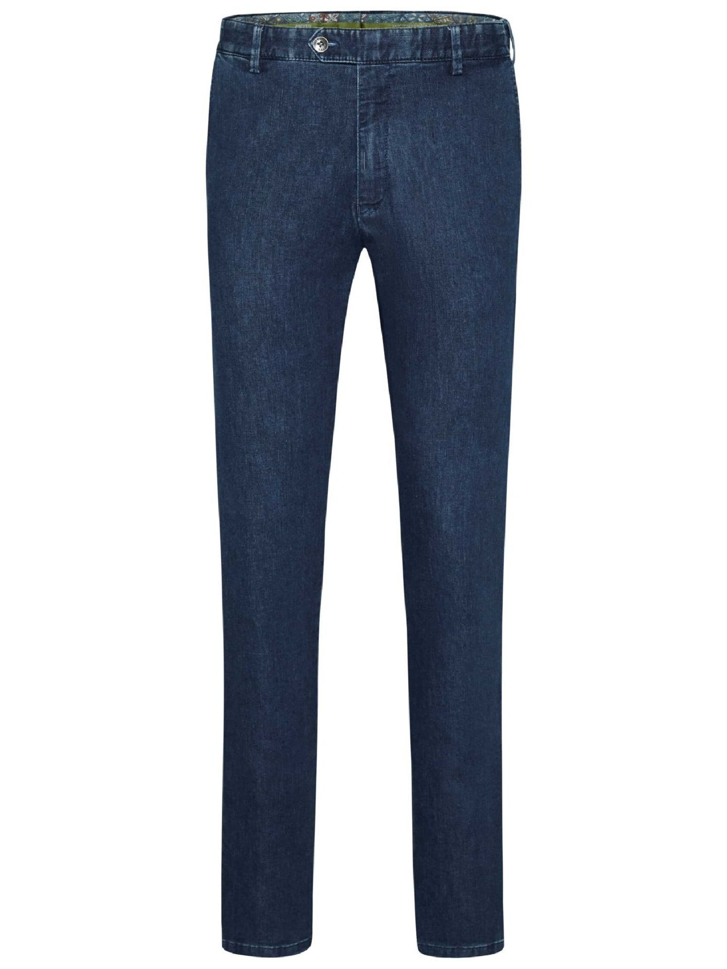 Coupe slim Jean 'Oslo' MEYER en bleu : devant