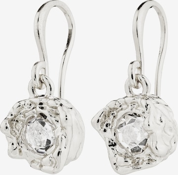 Pilgrim Ohrringe 'Callum' in Silber: Vorderseite