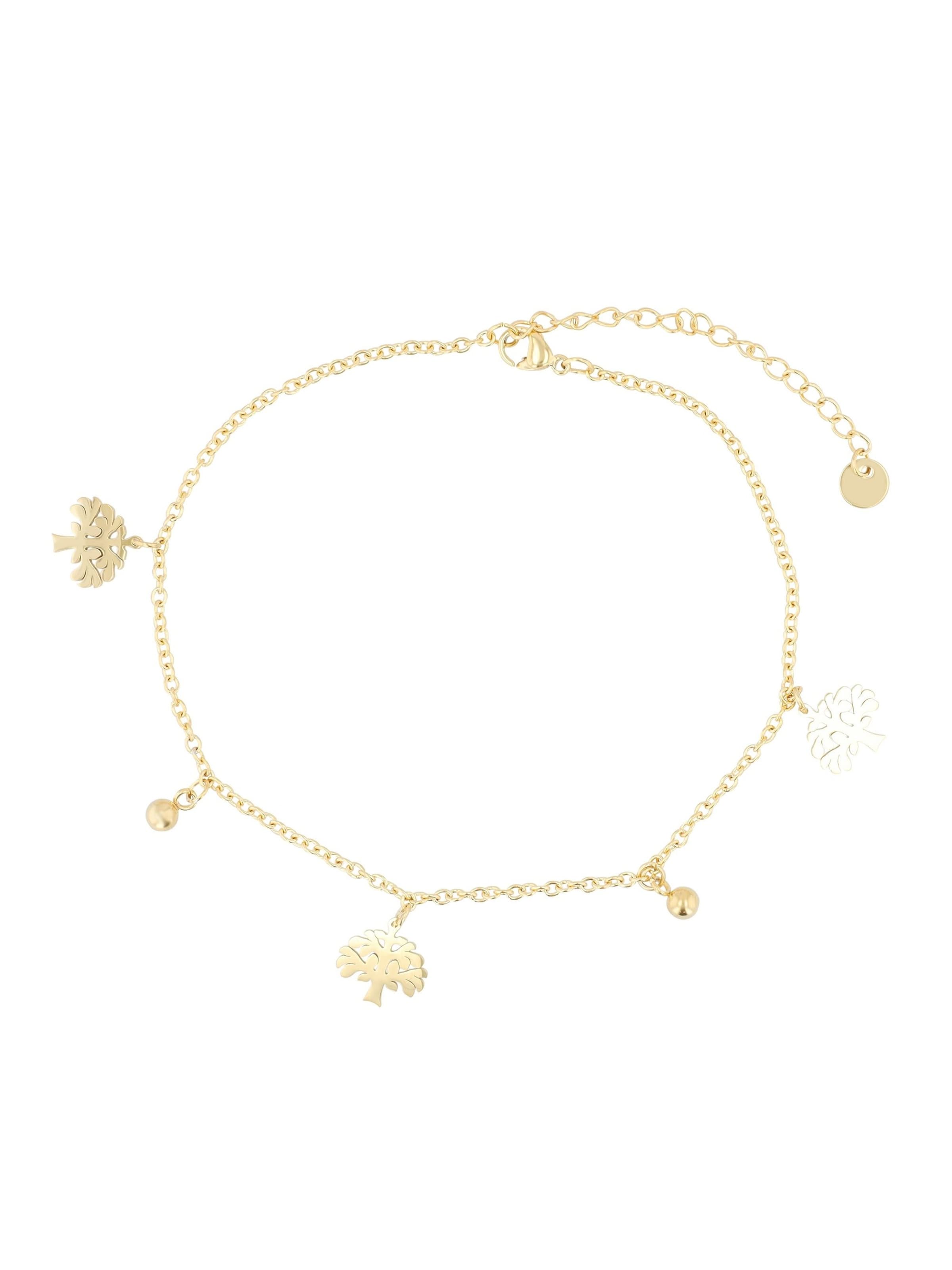 Akzent Fußschmuck 'Ysoria, langlebig'‌‌‌‌‌‌‌ in Gold: Vorderseite