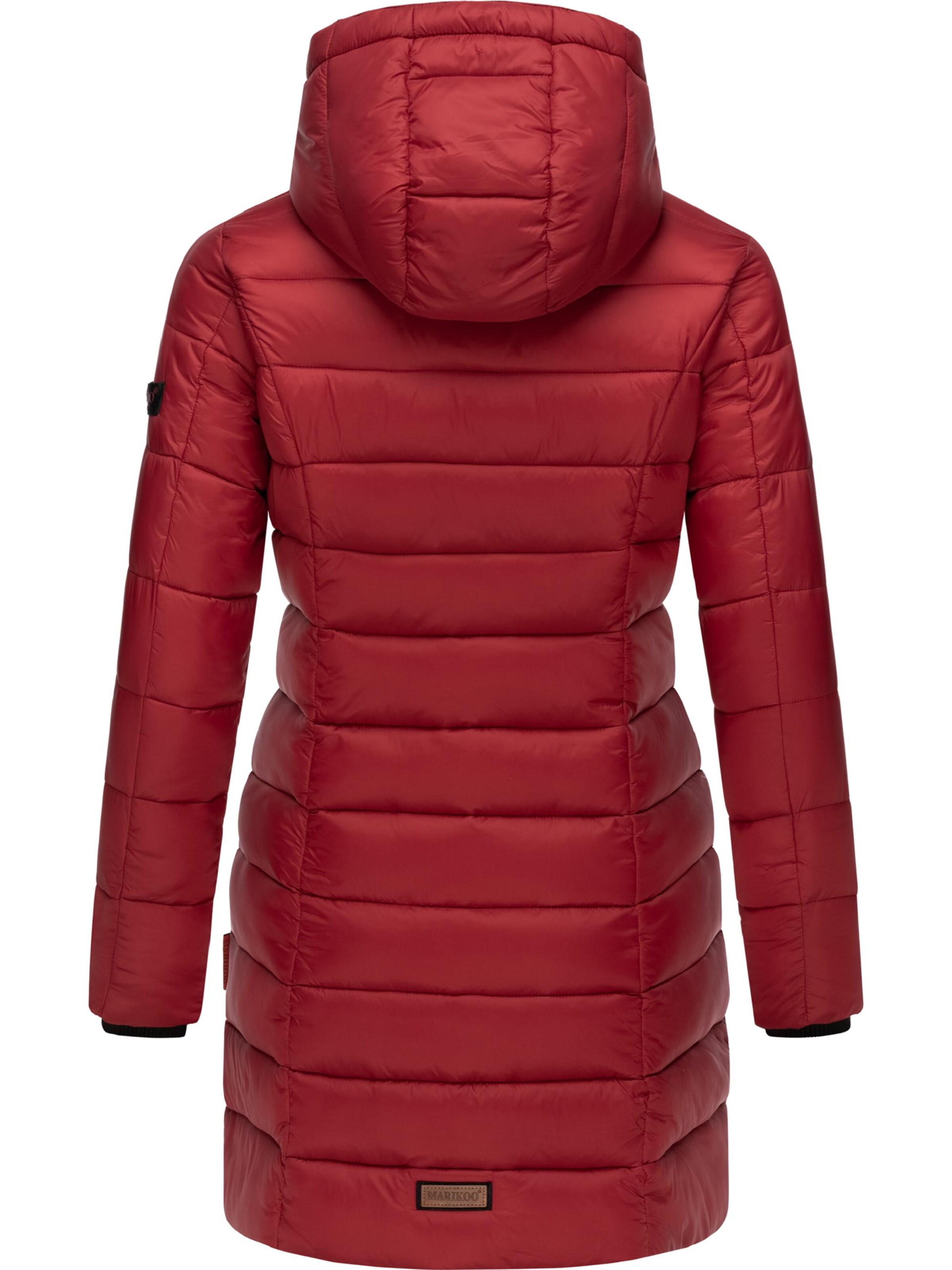 MARIKOO Wintermantel 'Abendsternchen' in Rood