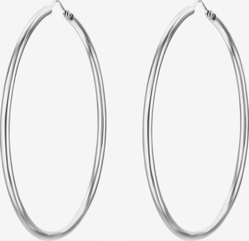 FAVS Earrings in Silver: front