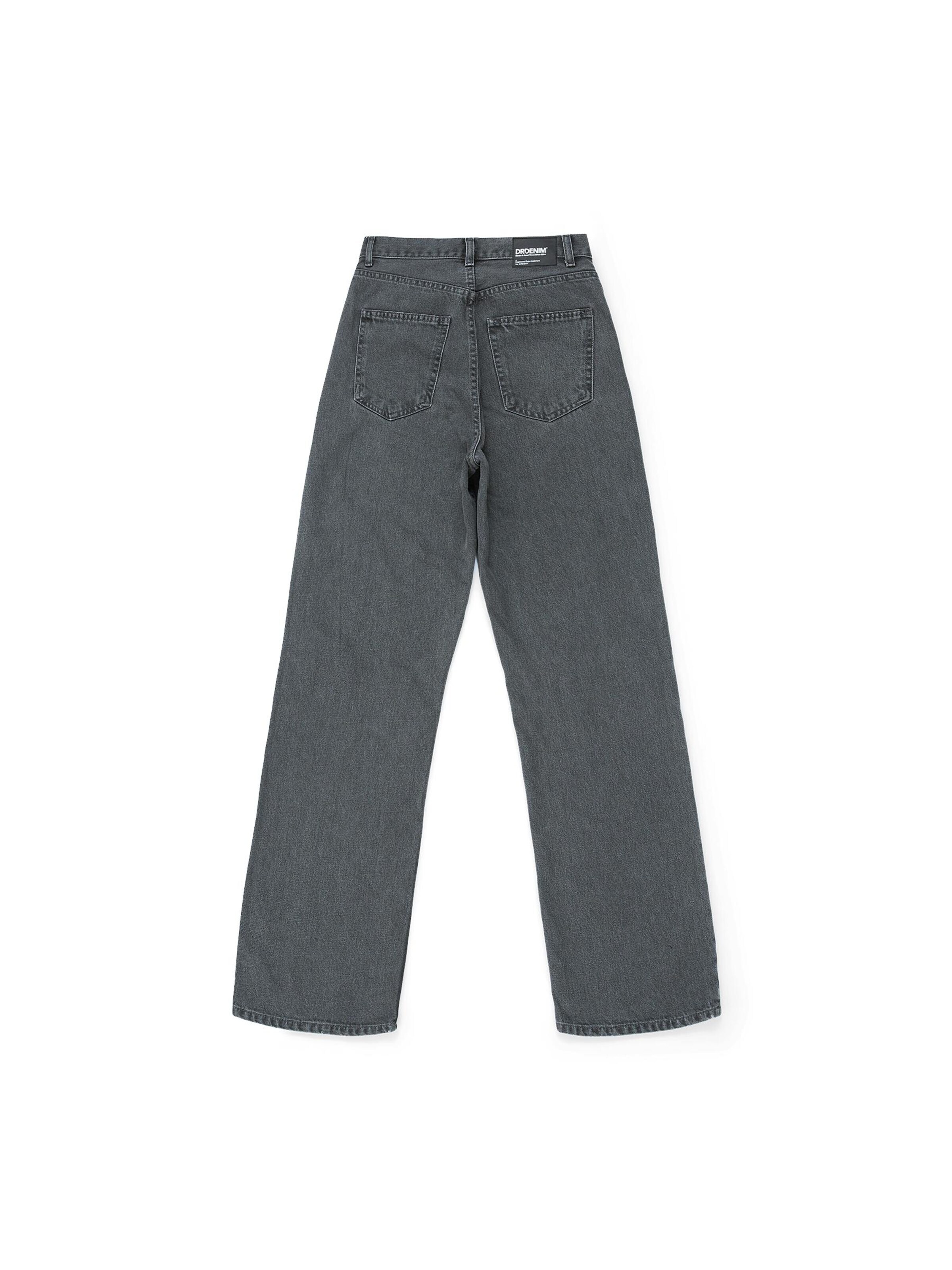 Dr. Denim Regular Jeans 'Echo High Straight' in Grijs