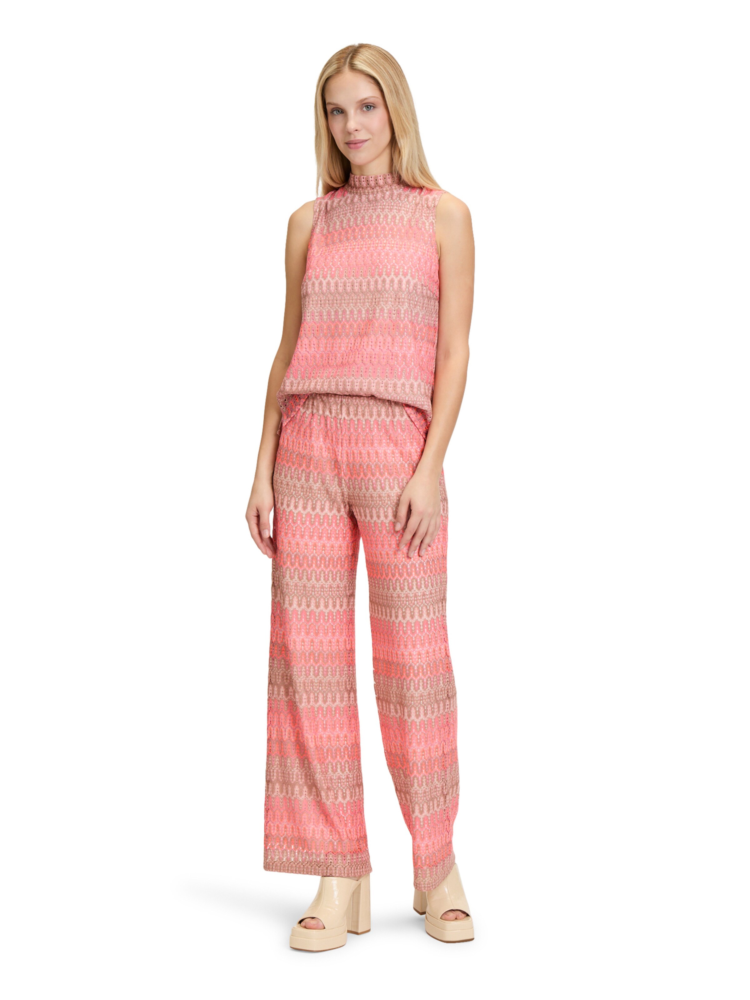 Loosefit Pantalon Cartoon en orange