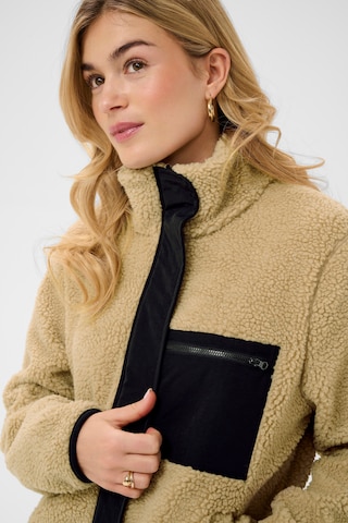 Love Copenhagen Fleece jas 'Vigga' in Beige