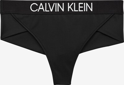 Pantaloncini per bikini Calvin Klein Swimwear di colore nero / bianco, Visualizzazione prodotti