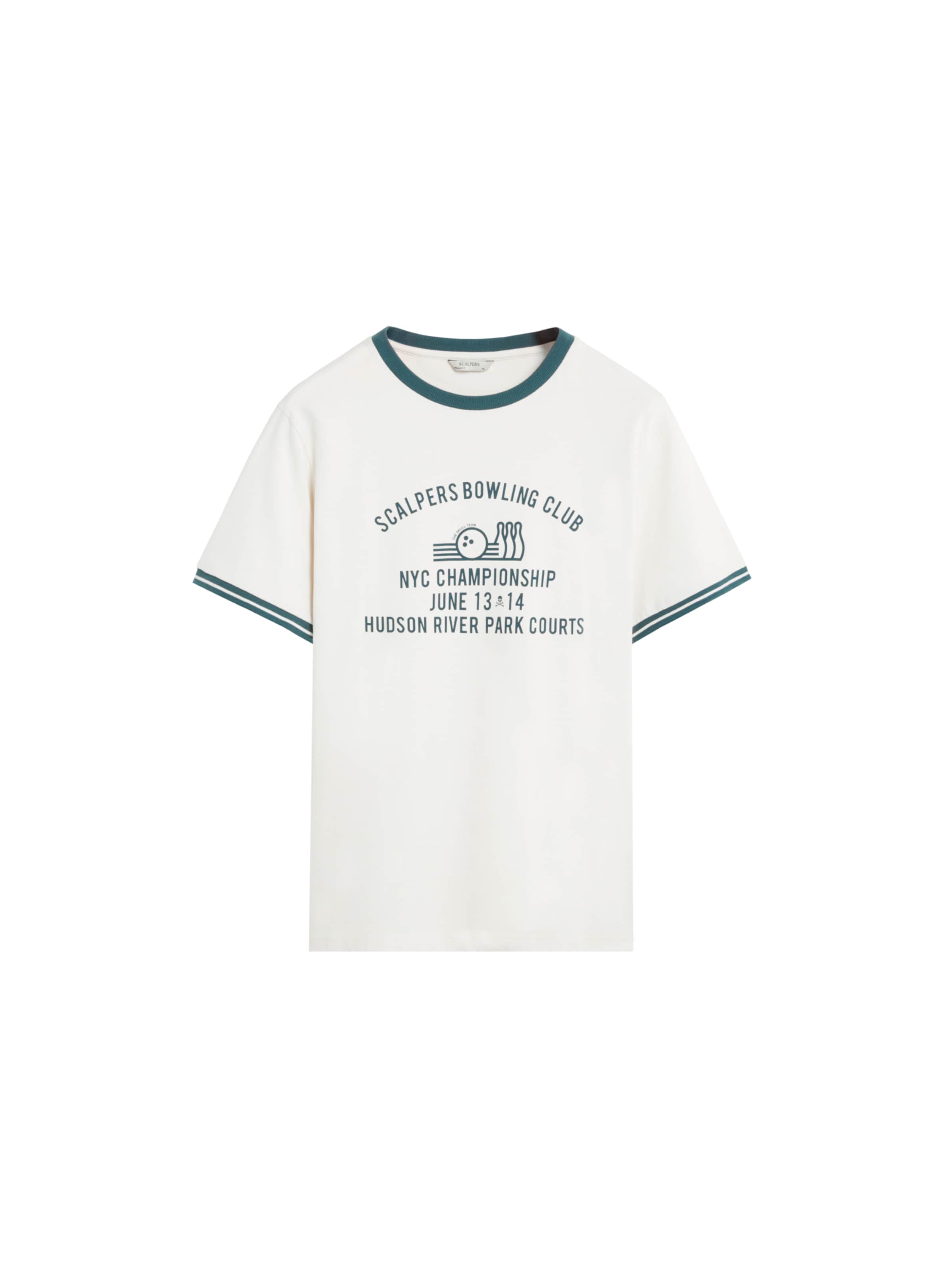 Scalpers Λειτουργικό μπλουζάκι ' ' σε κίτρινο: μπροστά