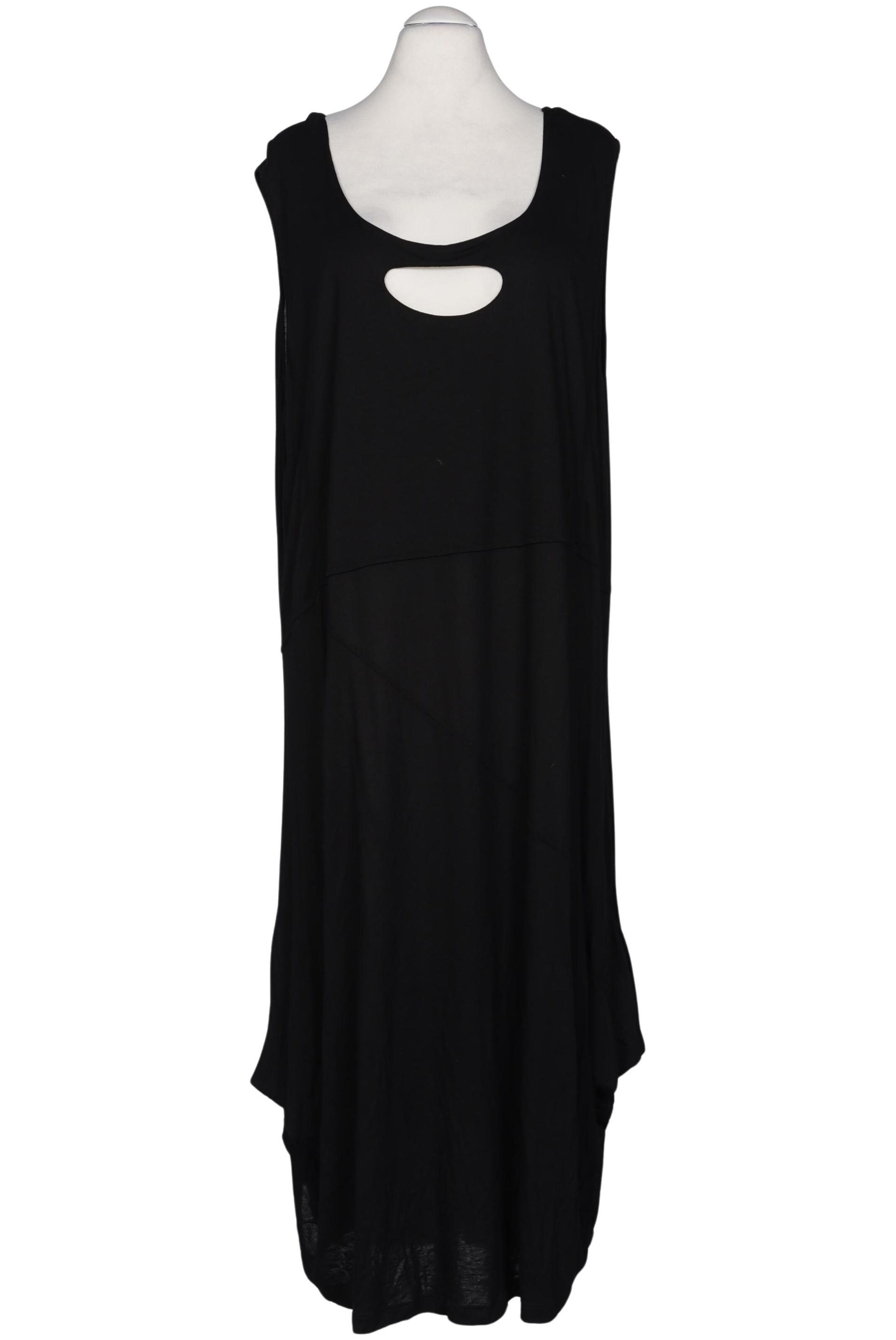 Ulla Popken Kleid 9XL in Schwarz: Vorderseite