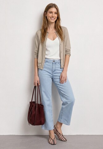 STREET ONE Strickjacke in Beige