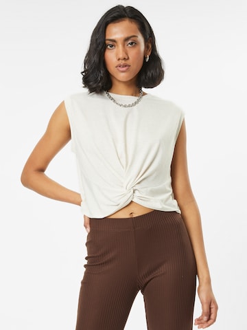 VERO MODA Top 'June' in Wit: voorkant