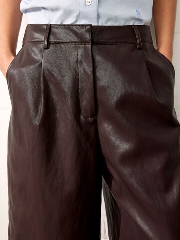 Wide Leg Pantalon Bhoem en rouge
