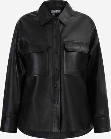 DreiMaster Vintage Blouse in Black: front