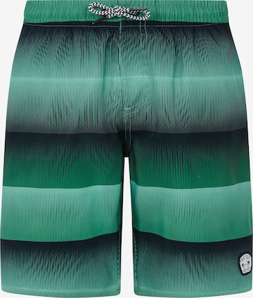 PROTEST Badeshorts 'PRTRay JR' in Grün: Vorderseite