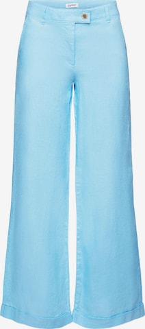 ESPRIT Wide Leg Hose in Blau: predná strana