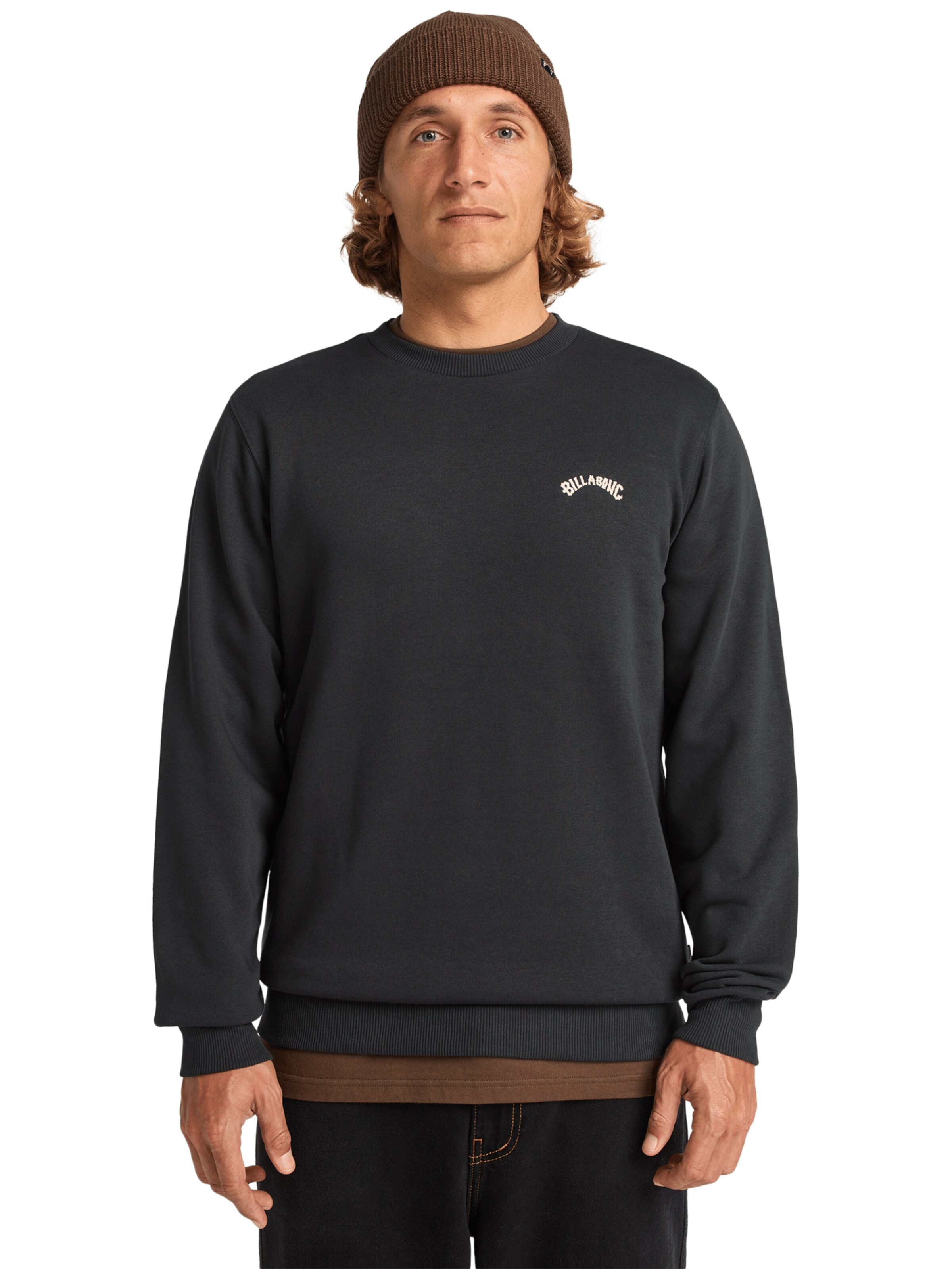 BILLABONG Μπλούζα φούτερ 'Arch' σε μαύρο: μπροστά