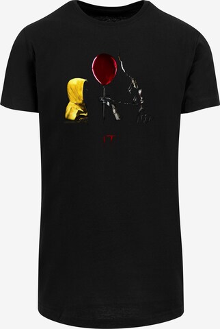 F4NT4STIC Shirt 'IT Film ES Stephen King Georgie Balloon' in Black: front