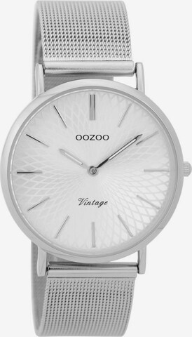OOZOO Analog Watch 'C9341' in Silver: front