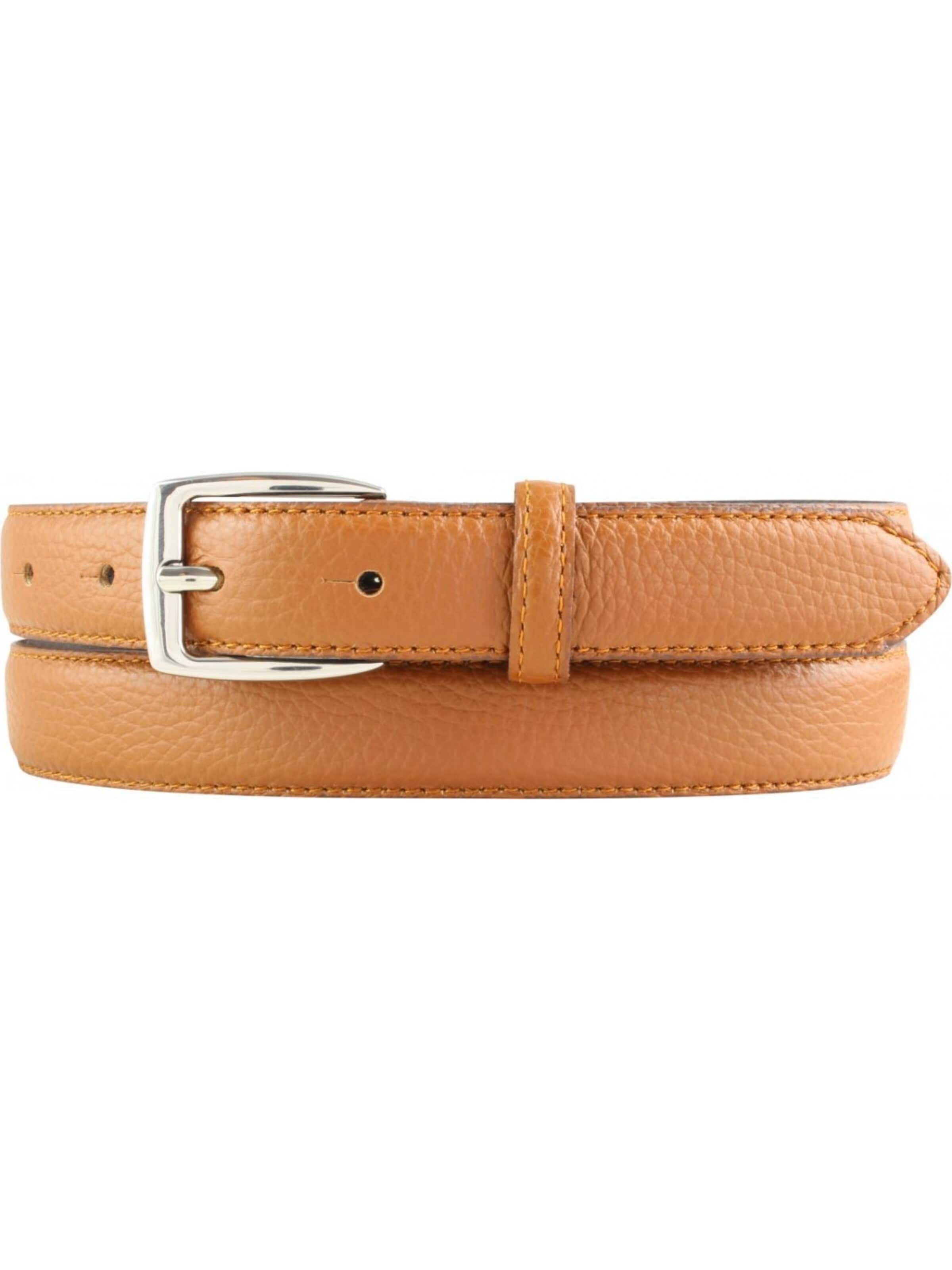 BELTINGER Belt 'Cosenzaa' in Beige: front