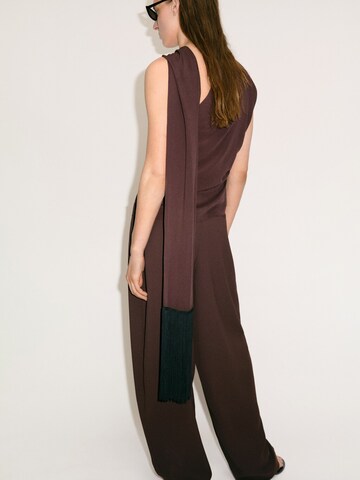 MANGO Blouse 'FLEQUI' in Bruin