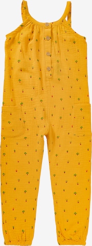 Boboli Dungarees in Yellow: front