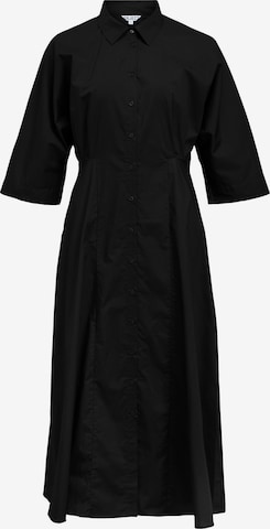 Robe-chemise 'OBJElly' OBJECT en noir : devant