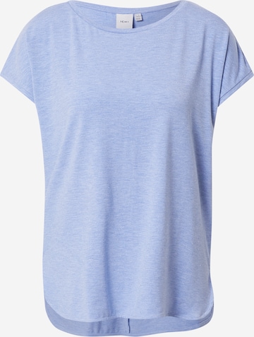 ICHI Shirt in Blauw: voorkant