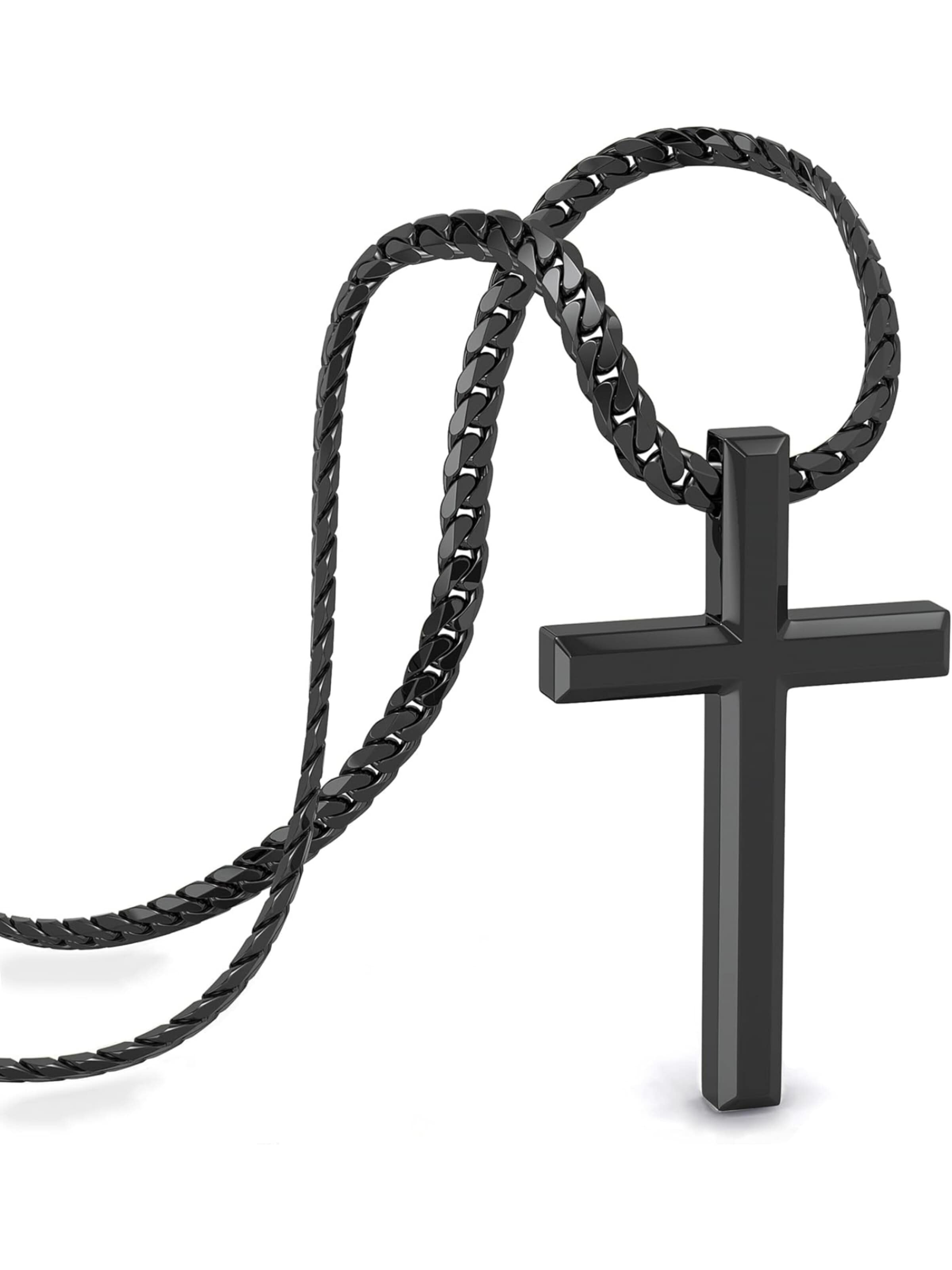 SERASAR Kæde 'Faith' i sort