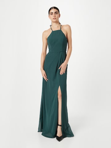 Rochie de seară de la STAR NIGHT pe verde: față