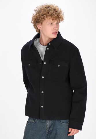 MO - Chaqueta de entretiempo en azul: frente