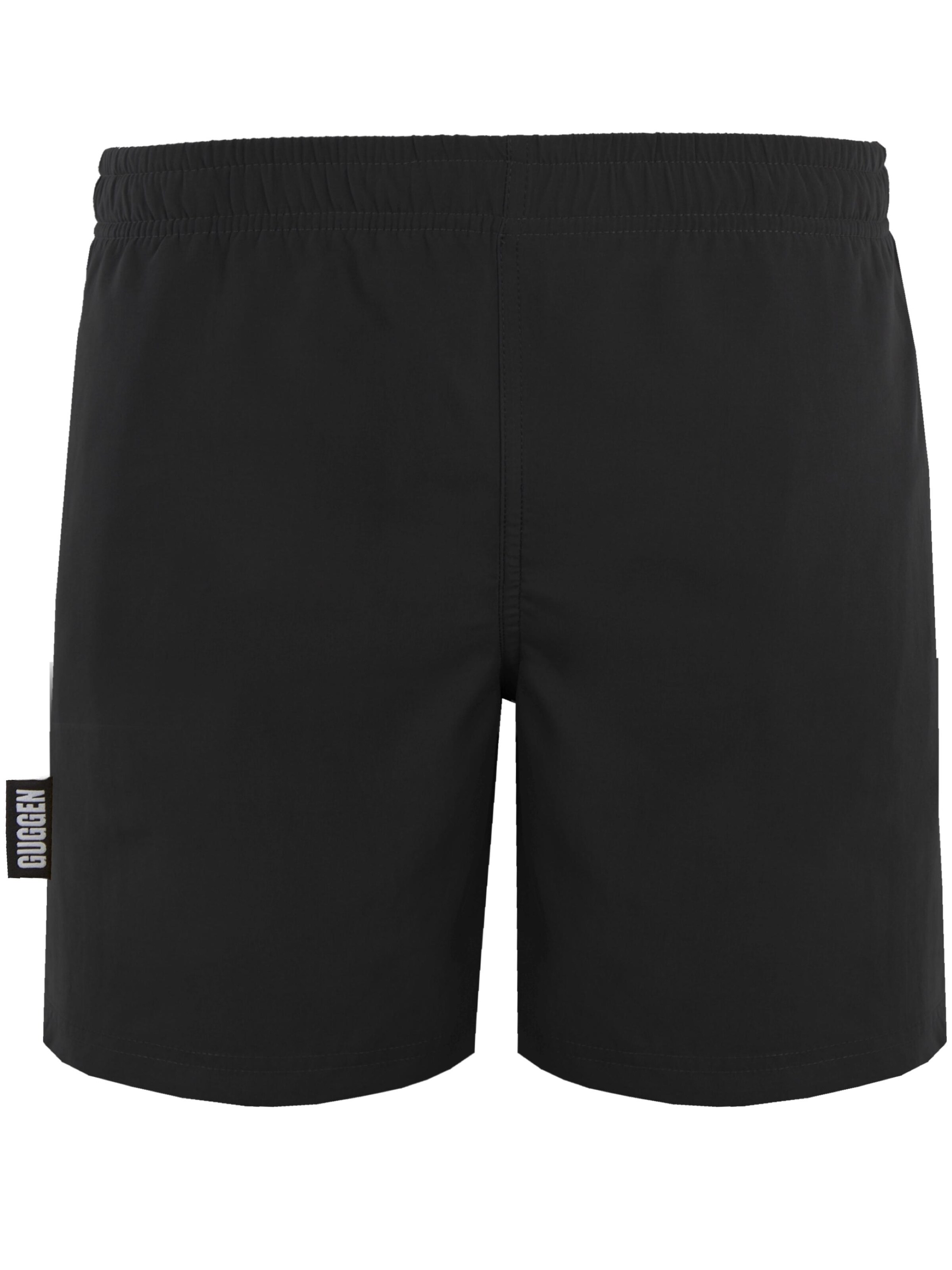 Guggen Mountain Badeshorts 'Boardshorts Style 2' in Schwarz: Vorderseite