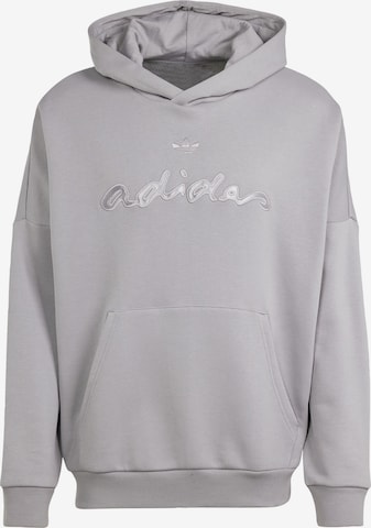 Felpa di ADIDAS ORIGINALS in grigio: frontale