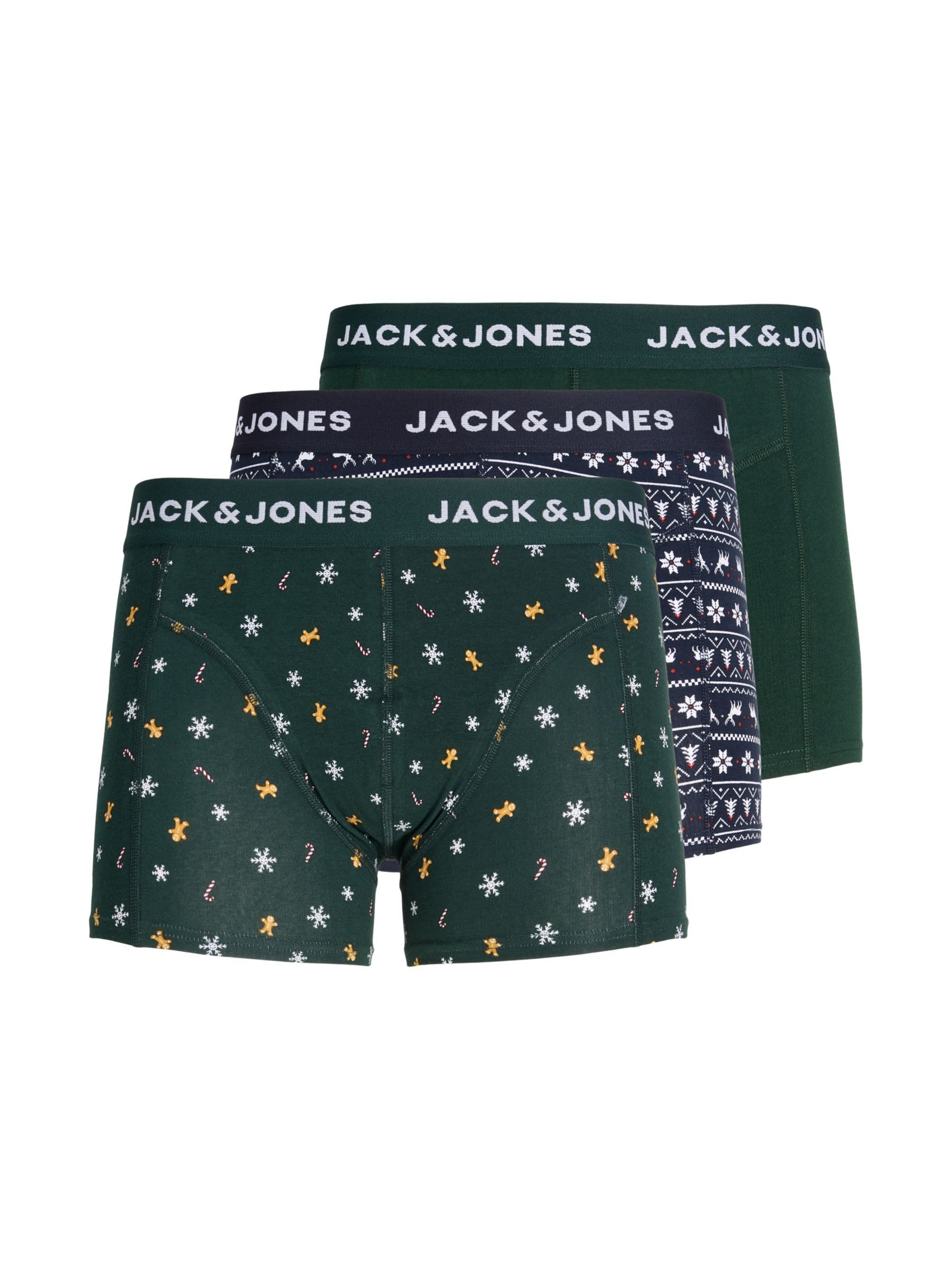 JACK & JONES - Calzoncillo boxer en azul: frente