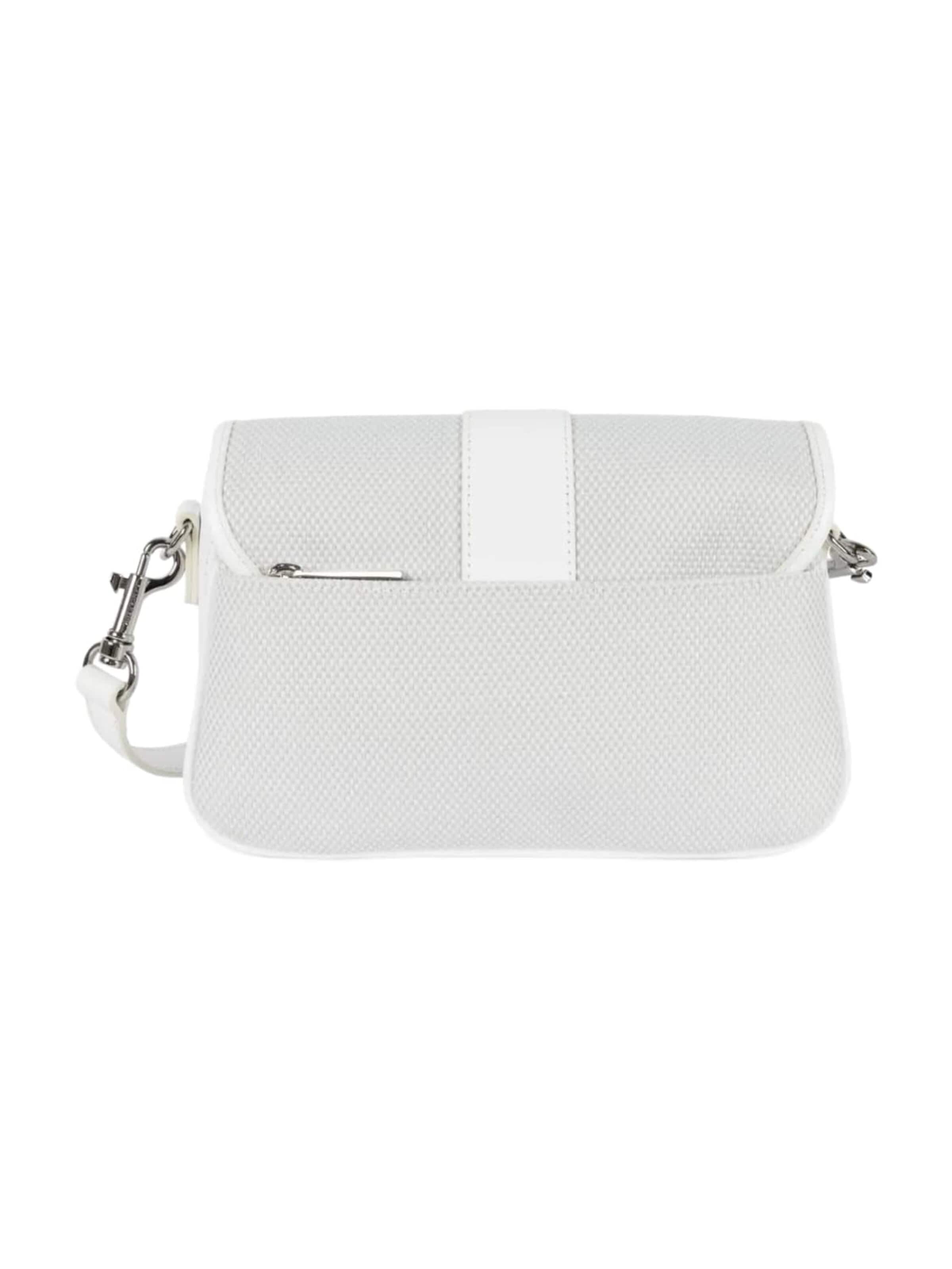 LANCASTER ParisRučna torbica 'Lancaster Sac Trotteur Canvas Fia M Blanc' - bijela boja