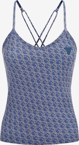 GUESS Top in Blue: front