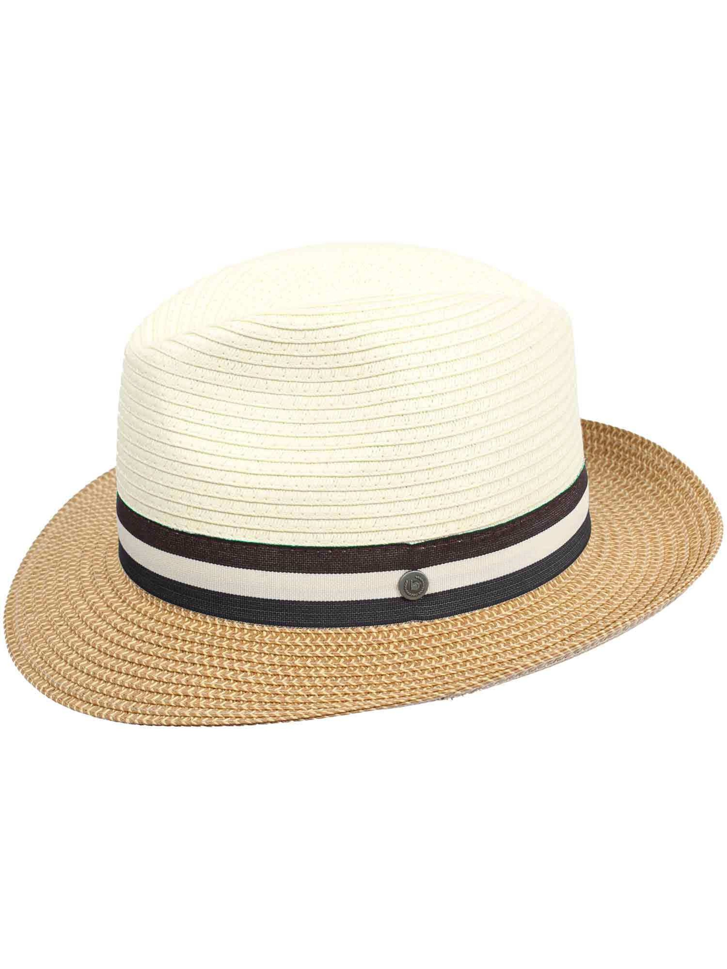 bugatti Hat in White: front