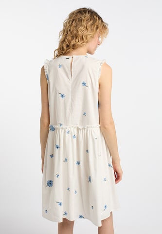 Robe d’été DreiMaster Vintage en blanc