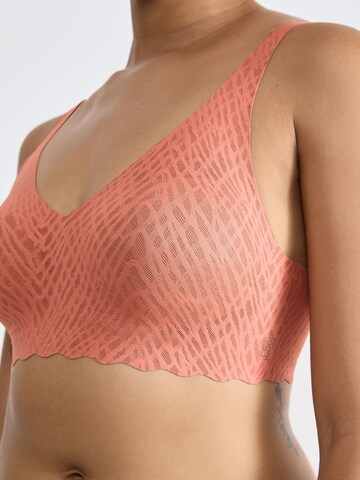 SLOGGI Bustier BH 'ZERO Feel Bliss' in Oranje