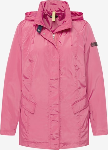 Ulla Popken Between-Season Jacket in Pink: front