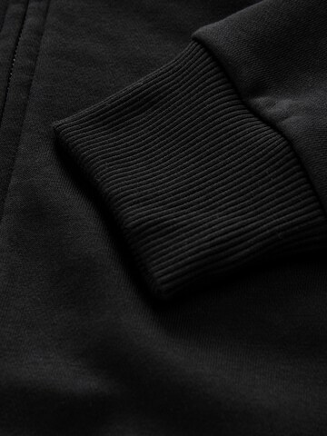 Next - Sudadera con cremallera en negro