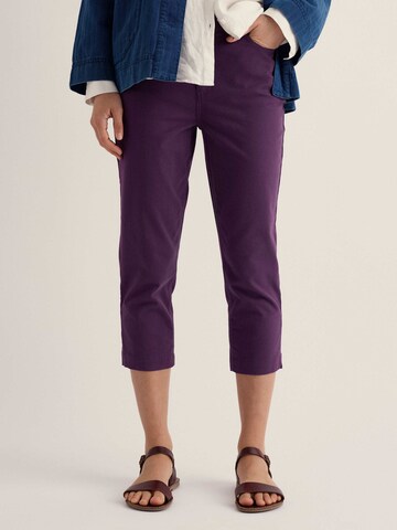 Slimfit Pantaloni 'Albert Quay' di Seasalt Cornwall in lilla: frontale