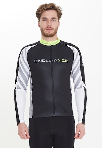 ENDURANCE Athletic Jacket 'Orvigo' in Black: front